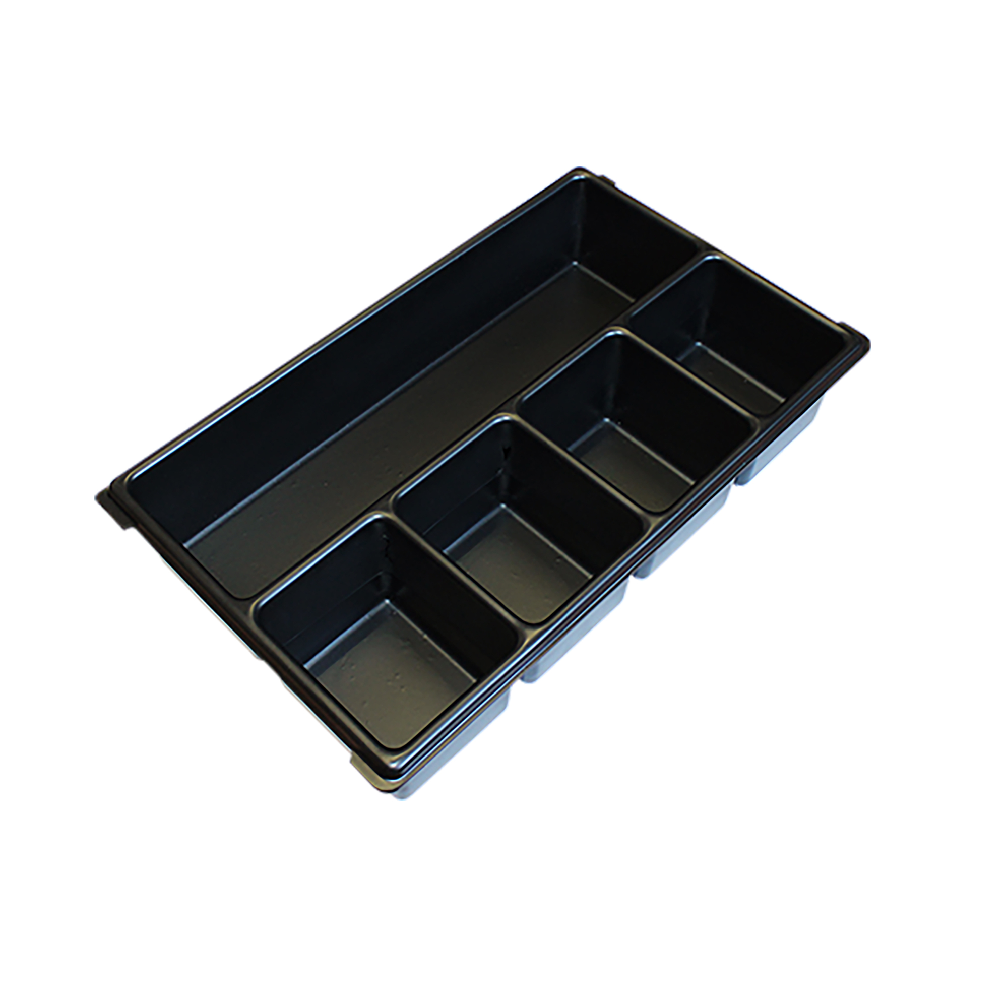 L-Boxx Baseline Small Parts Tray ? 5 Compartments, Recycled Polystyrene, Model# 6100000148